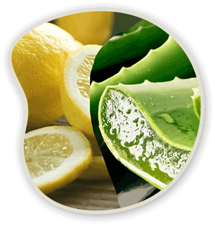 Lemon Peel Extract & Aloe Vera